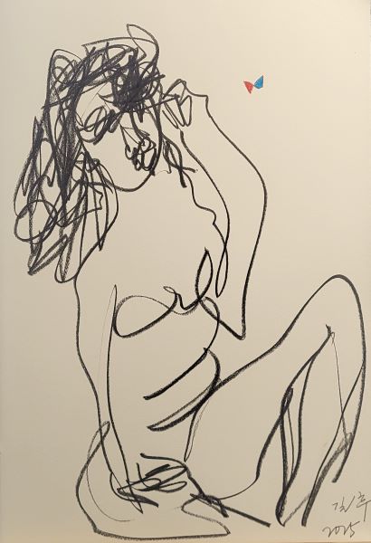 [2024] Untitled, Graphite on paper, Size Unknown